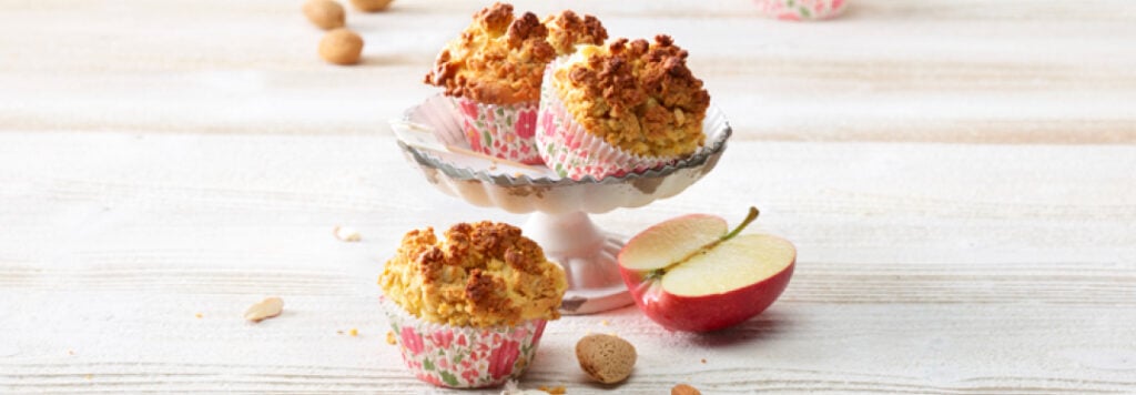 Apfel-Mandel-Muffins mit Streuseln - Narimpex
