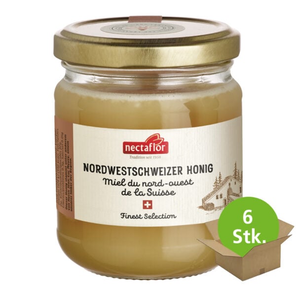 Nordwestschweizer Honig kristallin 6 x 250 g