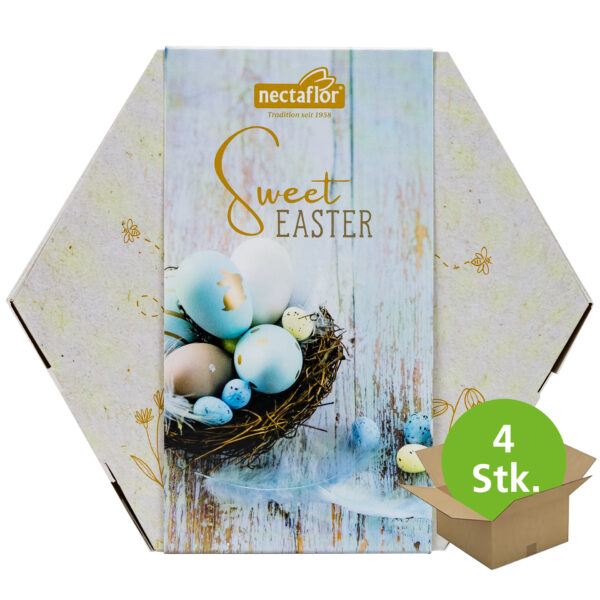 Geschenkset Honig Ostern Wabe 4 x 5 x 60 g