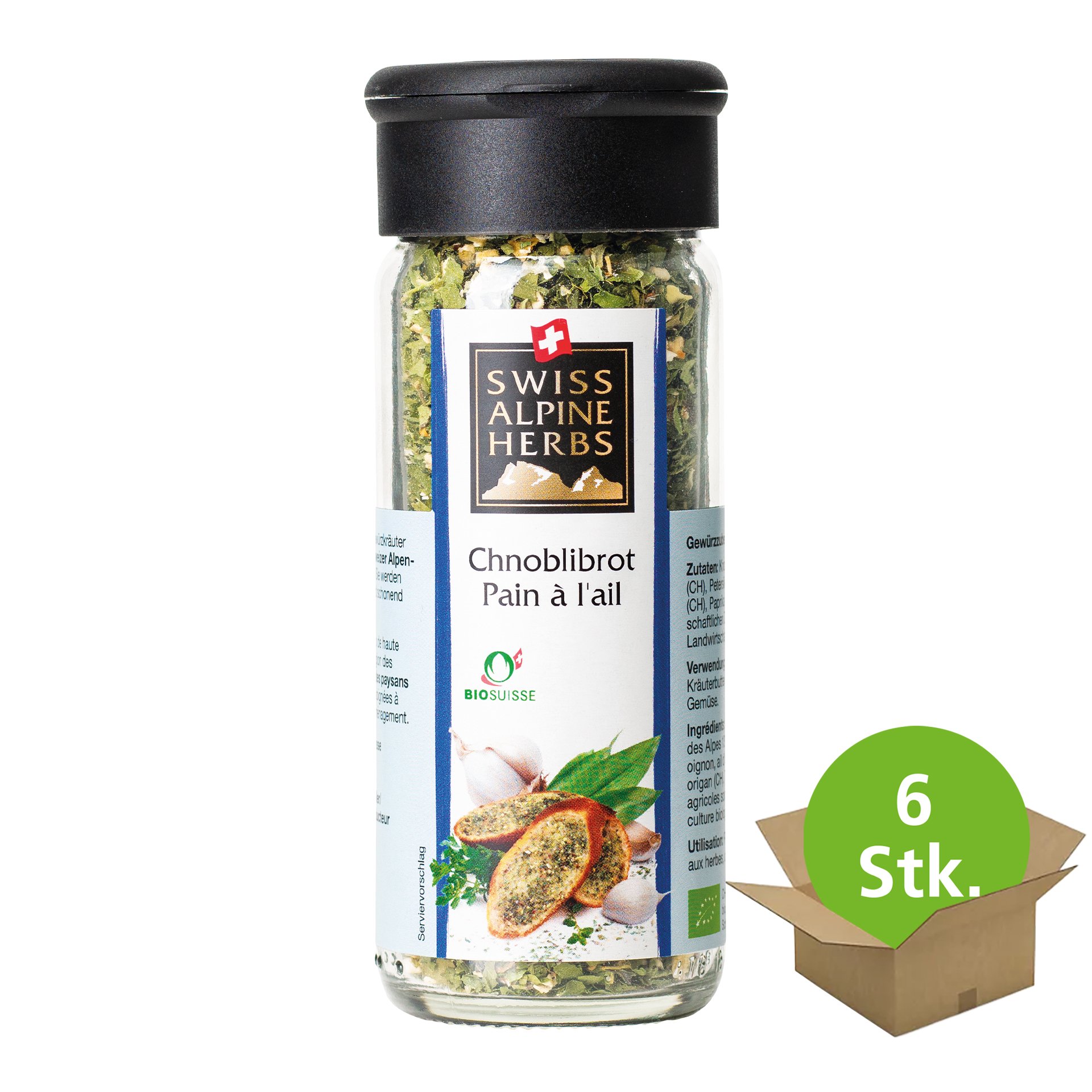 Bio Chnoblibrot 6 x 20 g