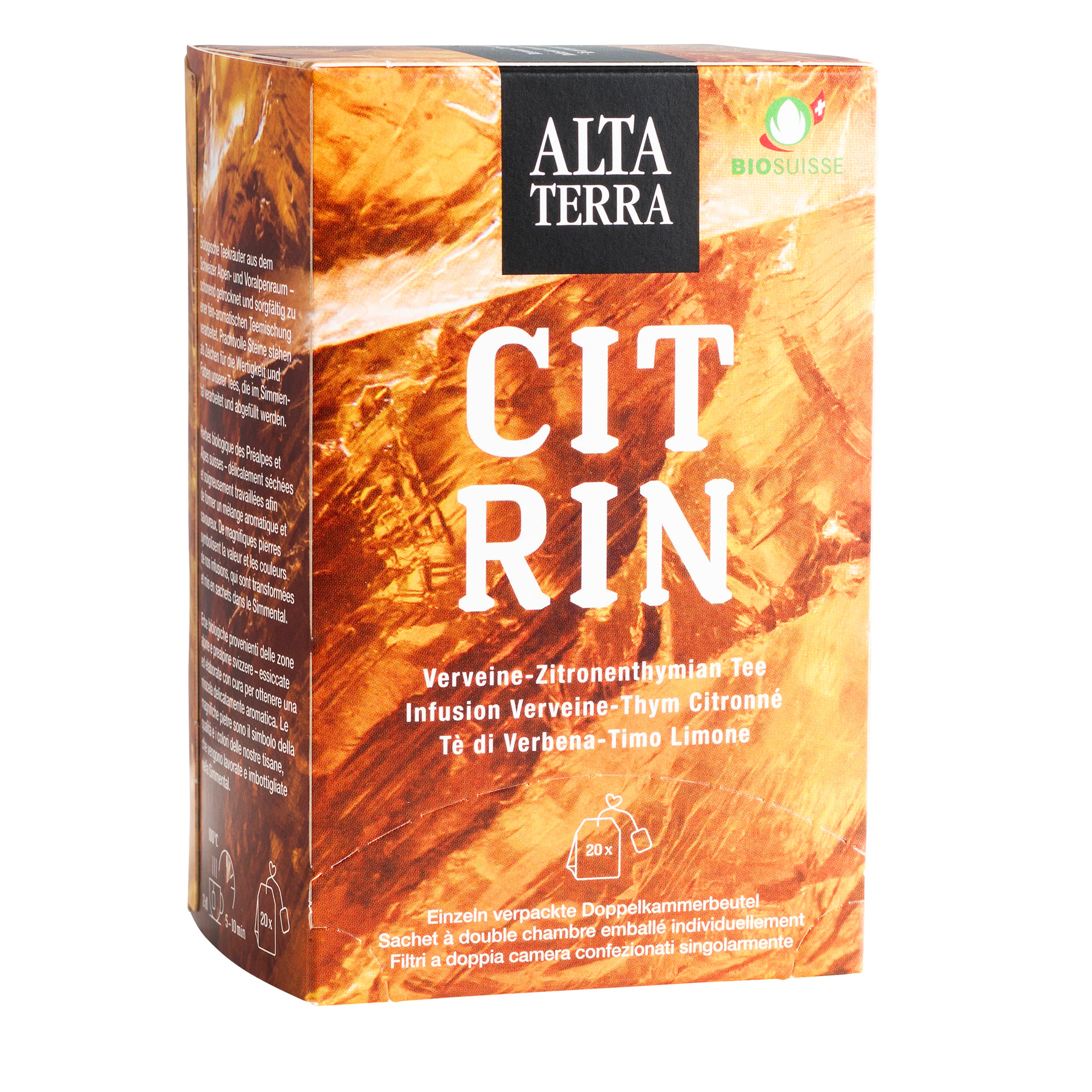 Citrin Bio Tee Verveine-Zitronenthymian 20 x 1.3 g