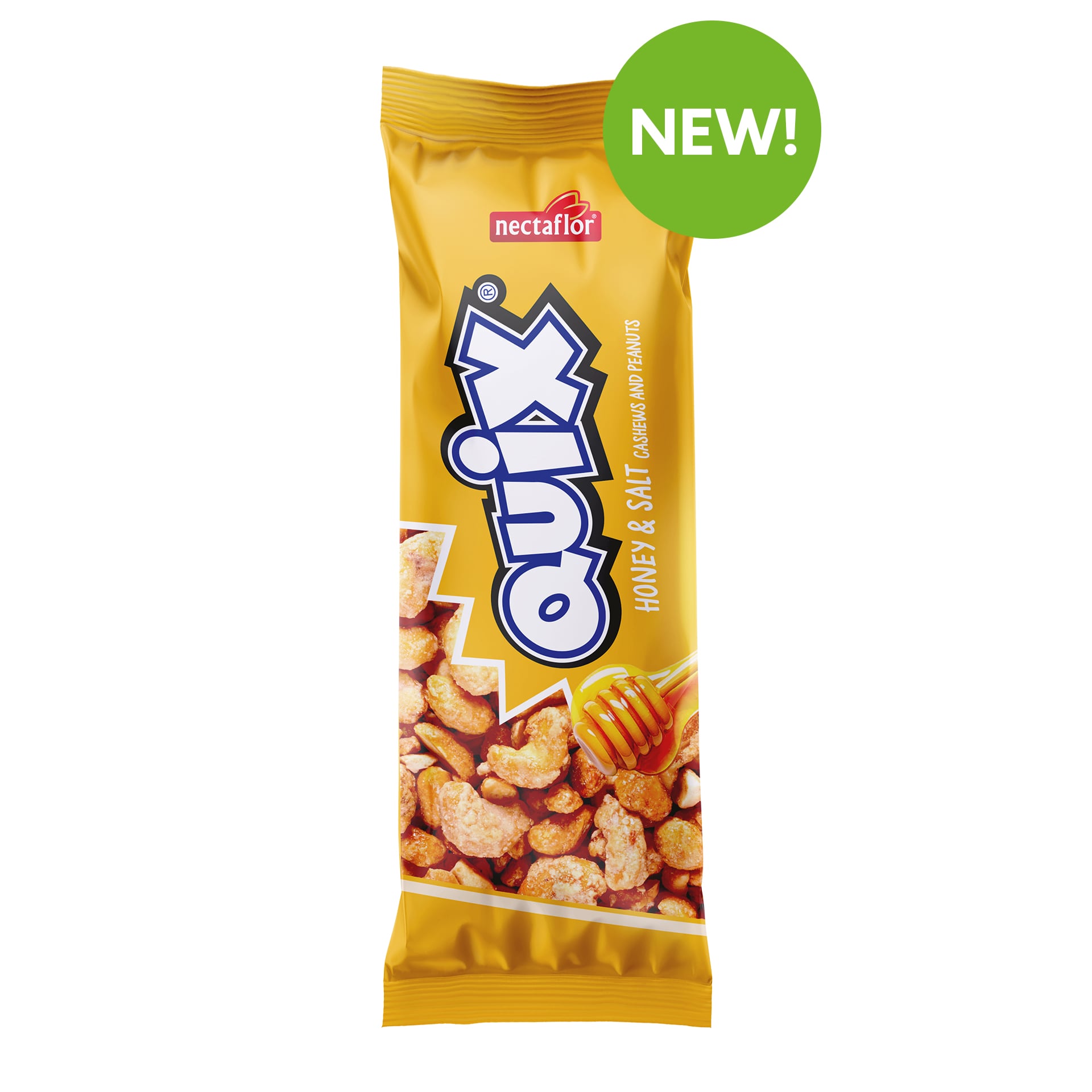 QUIX Cashews und Erdnüsse Honig und Salz 40 g
